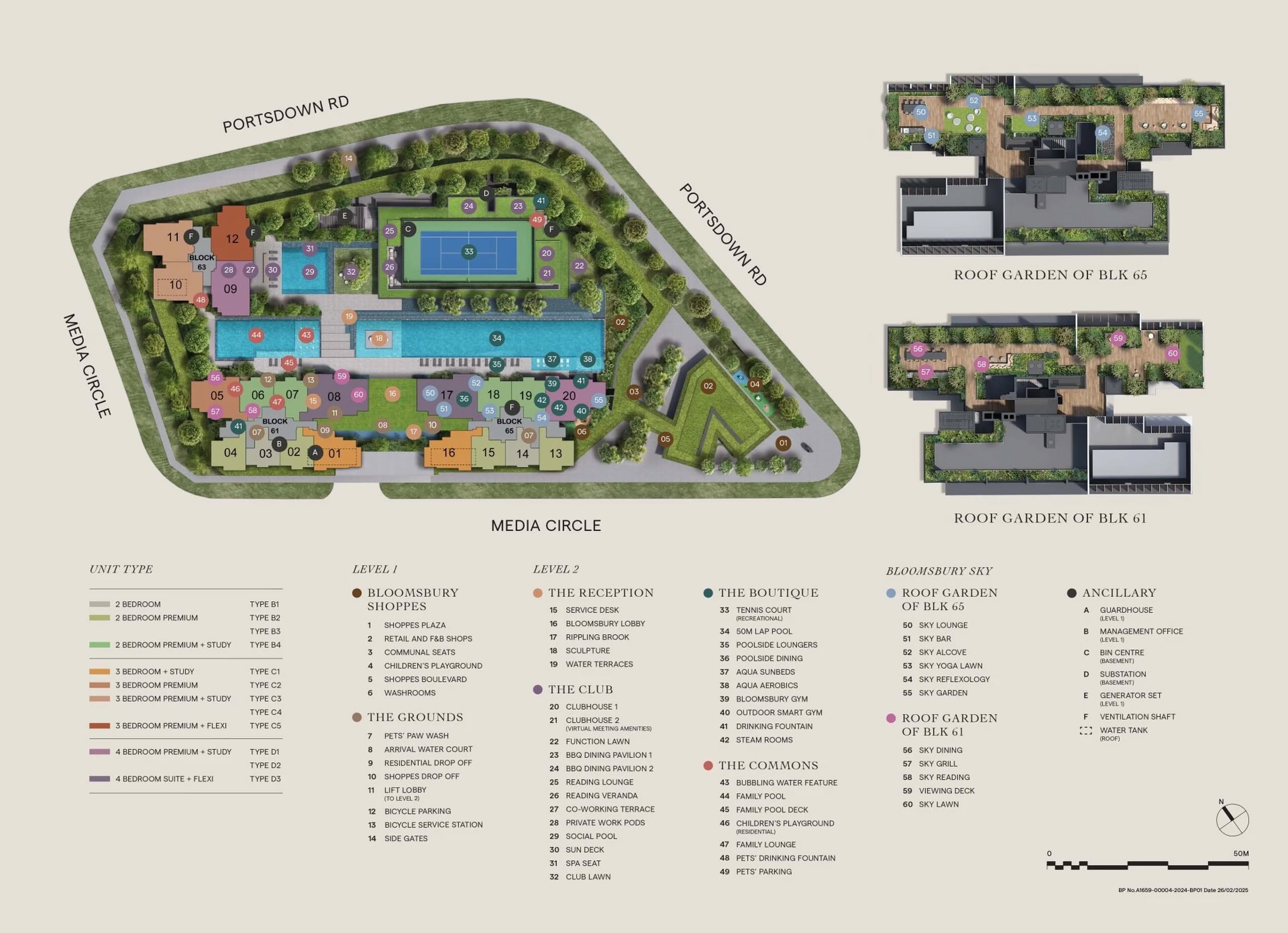 Bloomsbury Residences siteplan